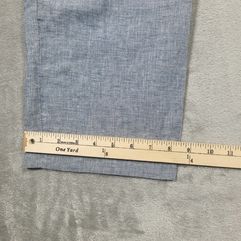Banana Republic Linen Blend Pants Mens 36x30 (Fits 36x28) Standard Fit Taper